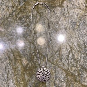 Brighton Dove Medallion Necklace